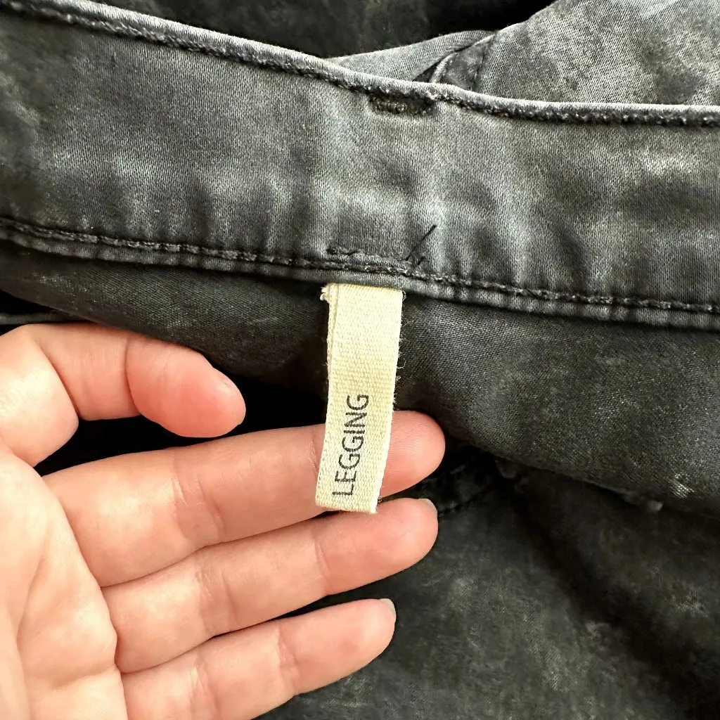 Rag & Bone The Legging Rosebowl Black - Image 7