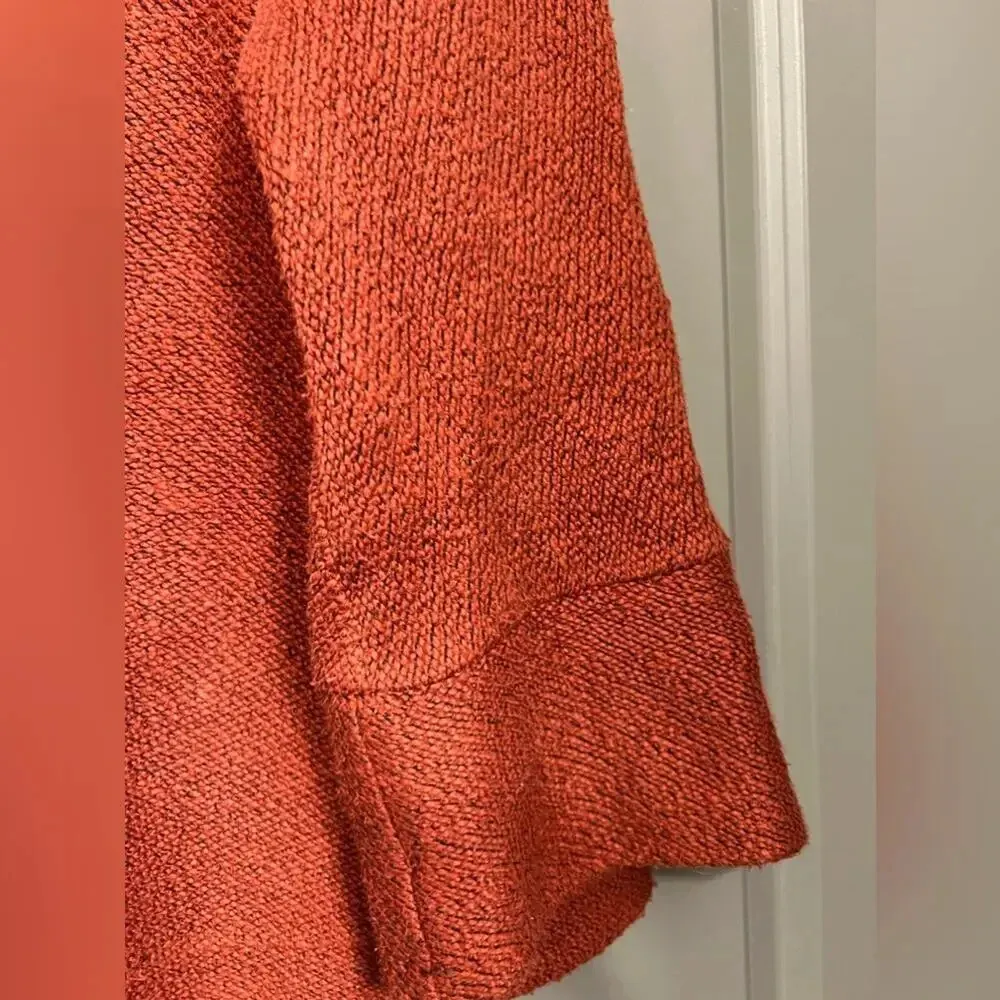 Soft Surroundings Marled Knit Woven Sweater - Image 5