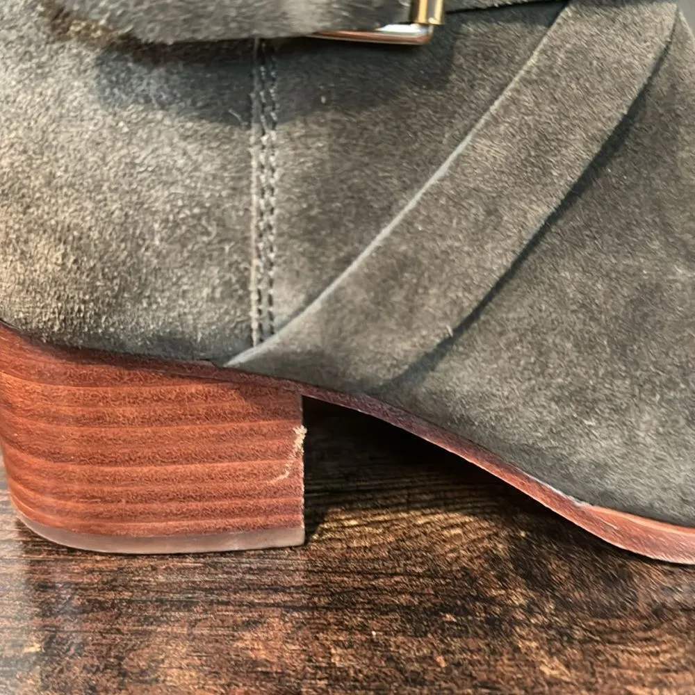 KATE SPADE  POLLY ANKLE SUEDE BOOTS‎ SIZE 7.5 - Image 12