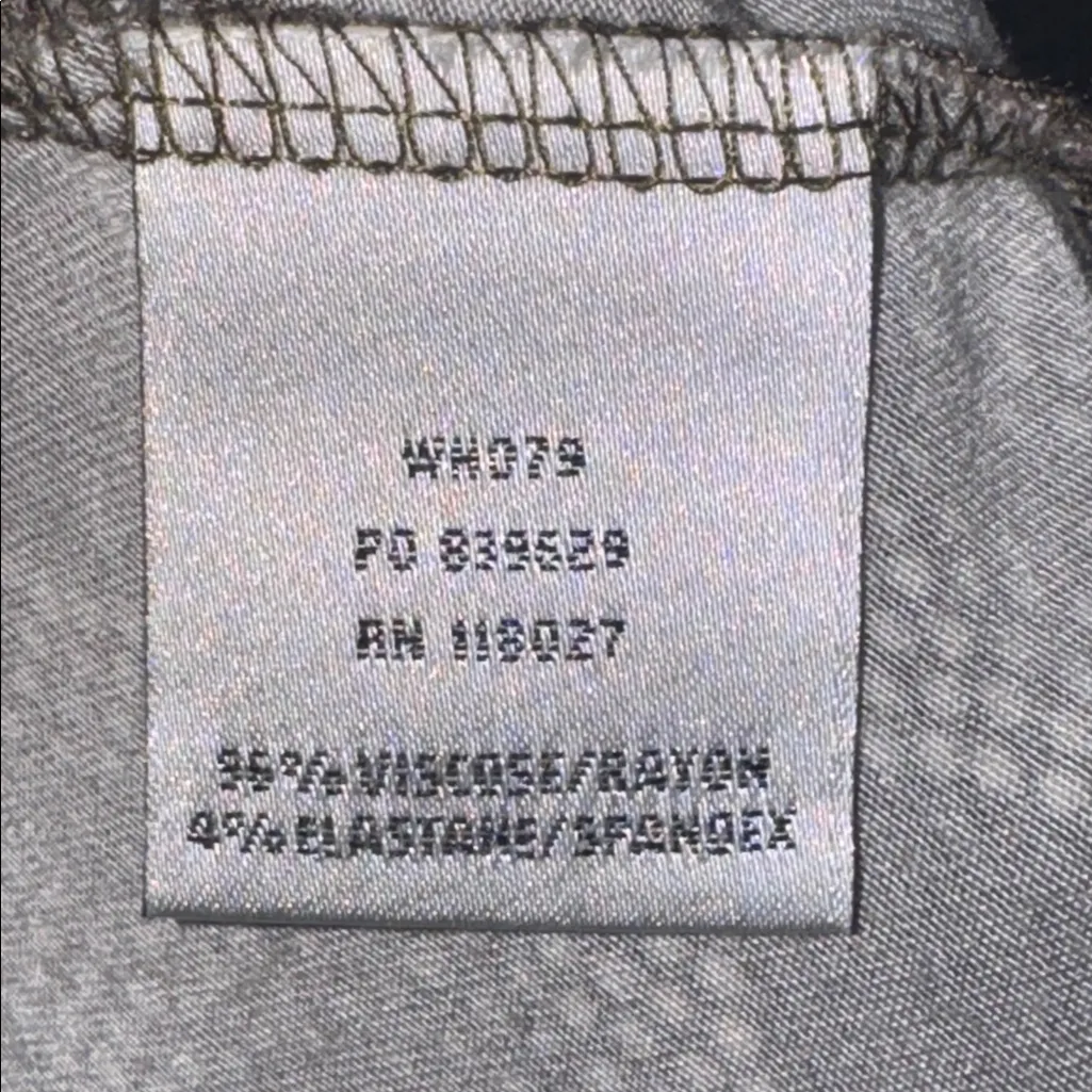 Boden Jersey Wrap Bodice Dress Women’s 12 Brown w Circle Print & 3/4 Sleeves - Image 15