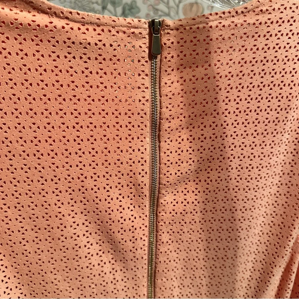 The Limited Coral Eyelet Fit & Flare Dress Size L NWT - Image 10