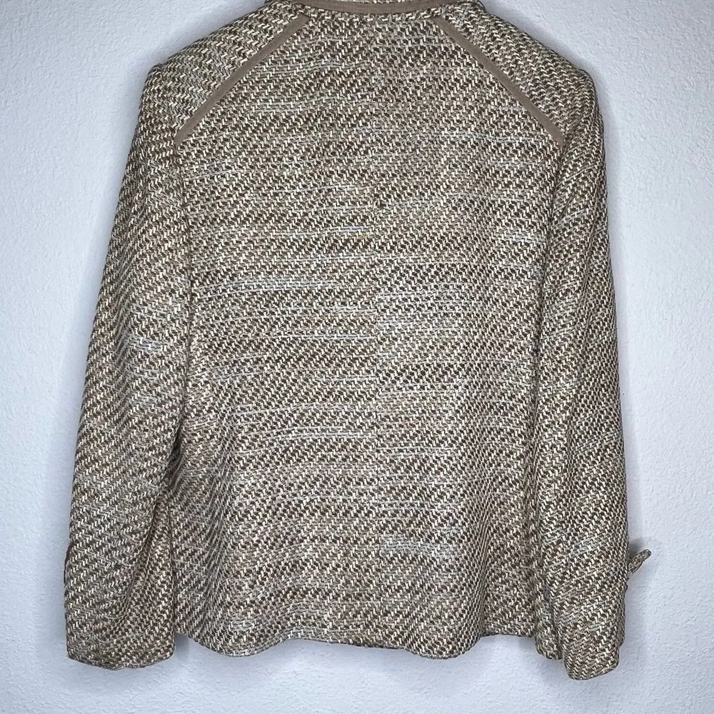 Vintage‎ Gallant Silk Skirt Set Tan Size undefined - Image 14