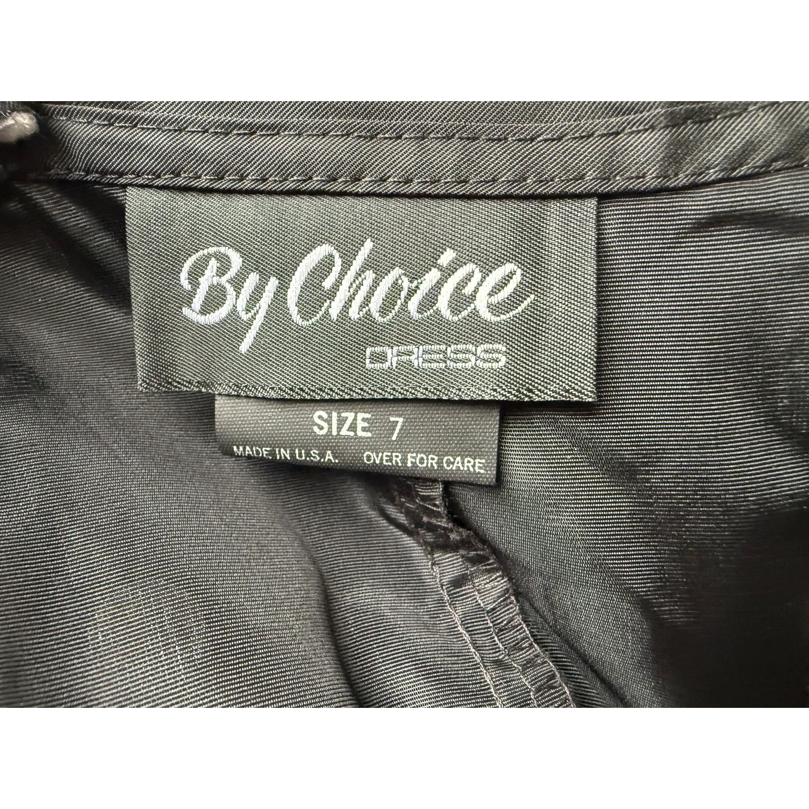 Vintage 90s Black & White Polka Dot Formal Party Dress Size Medium - Image 6