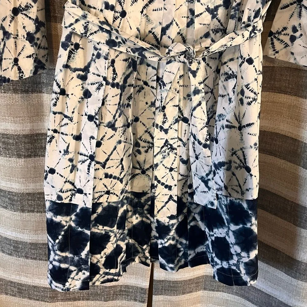 Thakoon For Target Blue And‎ White Dress Size Medium - Image 4