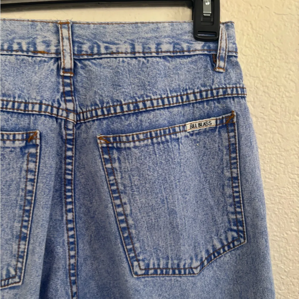 Bill Blass Blue High Rise Jeans - Image 6