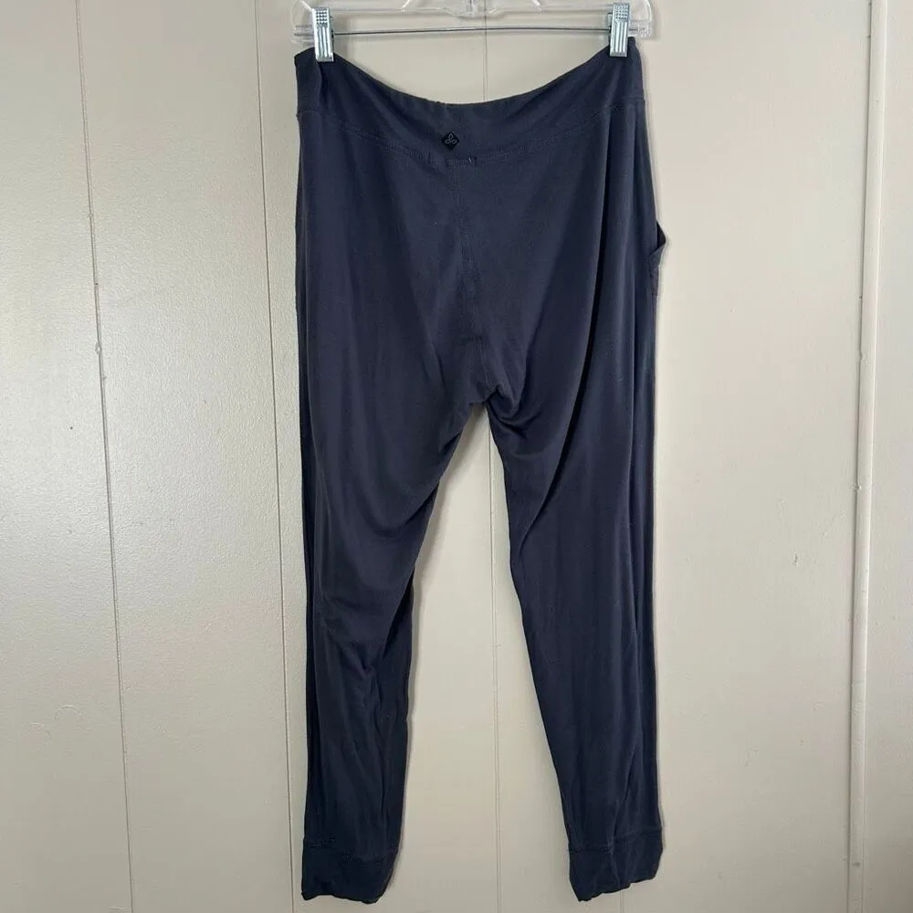 prAna Women’s Lounge Joggers Size S | Black Soft Stretch Yoga Pants - Image 2