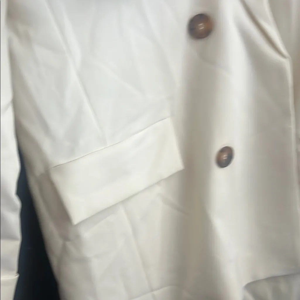 Luxe White Blazer by Love tree - Image 4