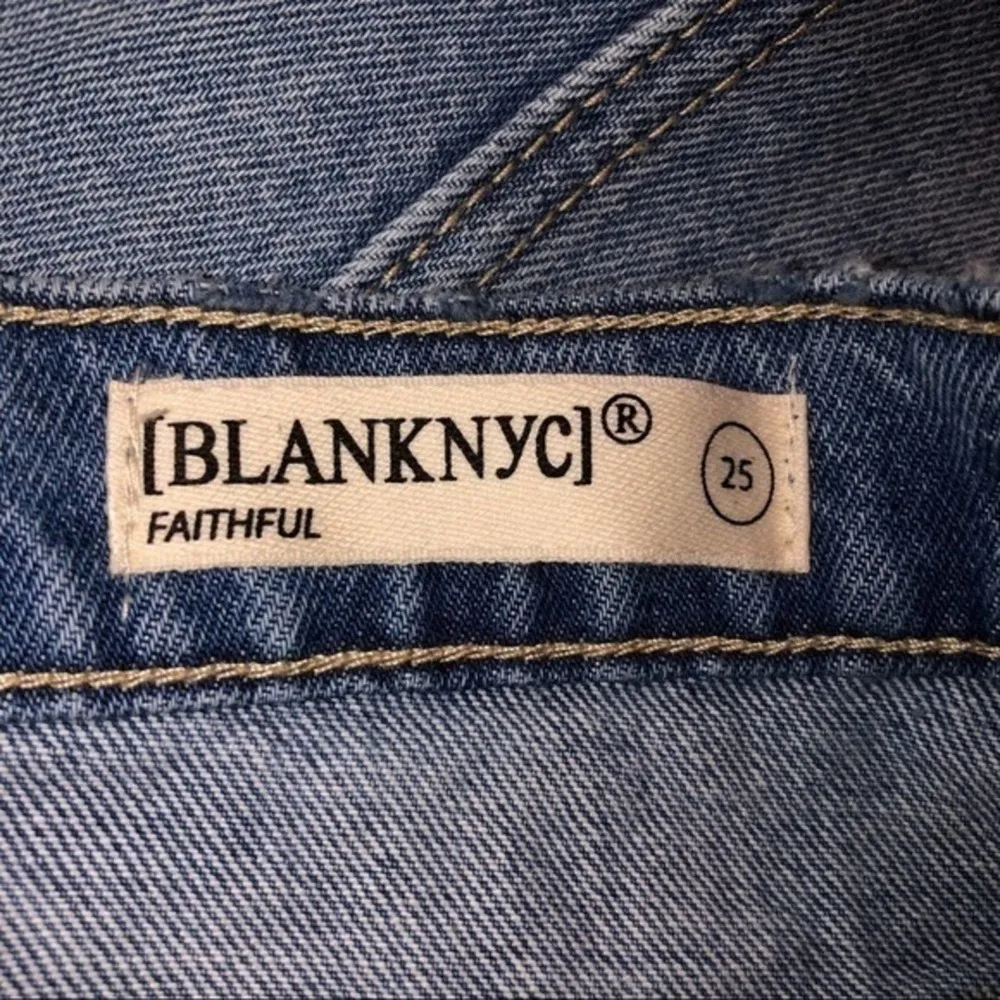 Blank NYC Denim Faithful Big Reveal Skirt Size 25 - Image 5
