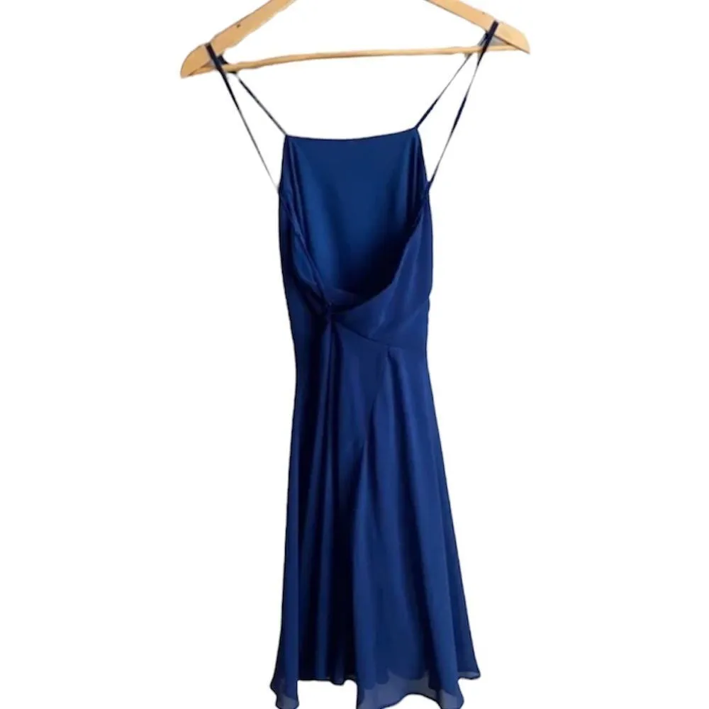 ✨ Letter of Love Navy Blue Backless Skater Dress✨ - Image 7