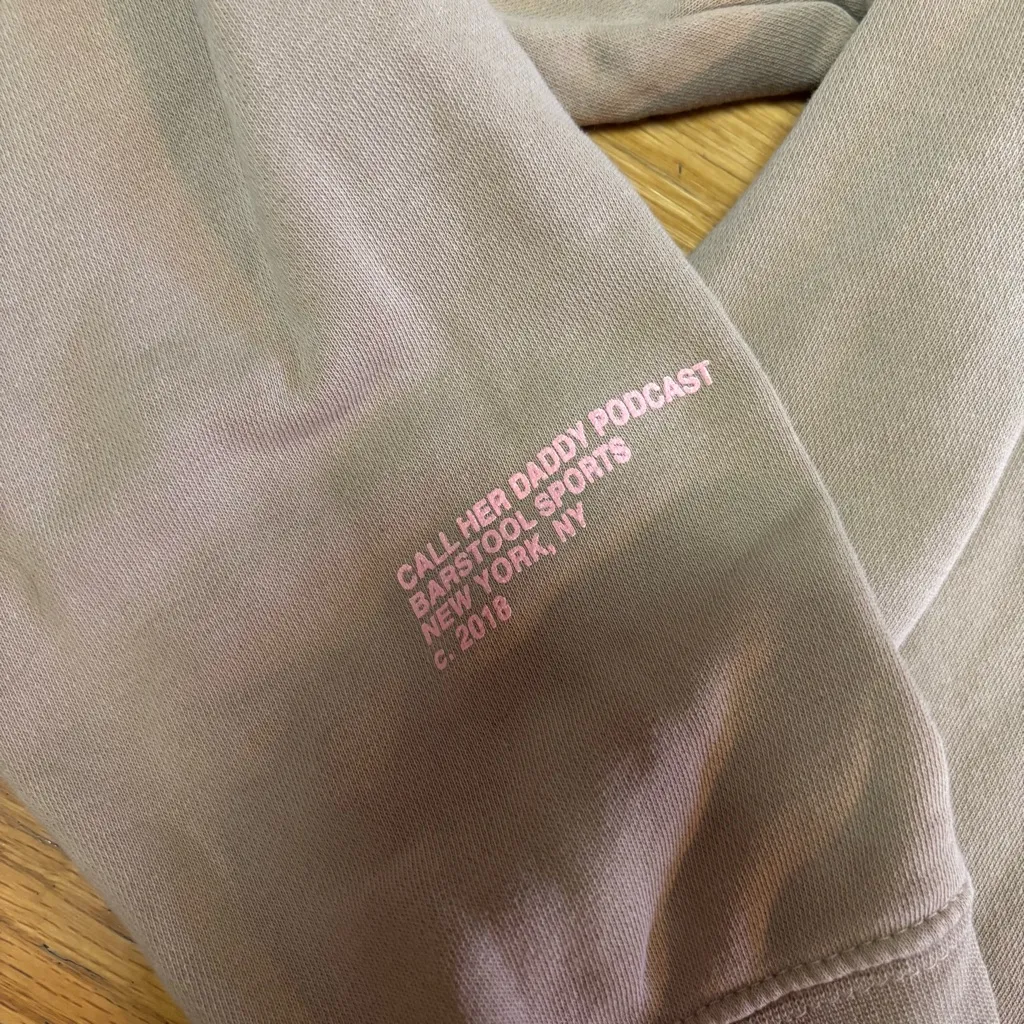 Barstool Sport Call Her Daddy Retired Blocked Preppy Outdoor Gorpcore Crewneck L - Image 3