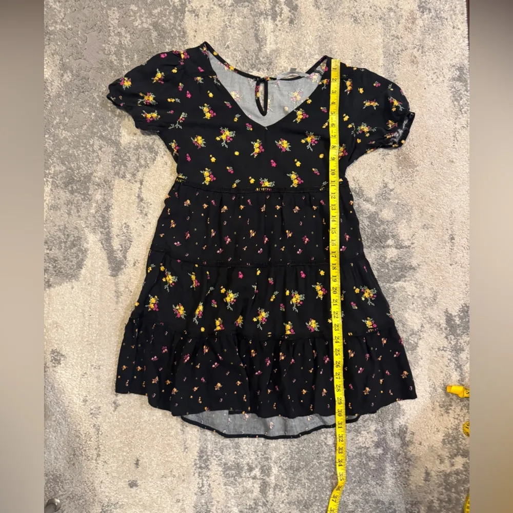 Women’s Rowa Floral Black  Dress - Image 6