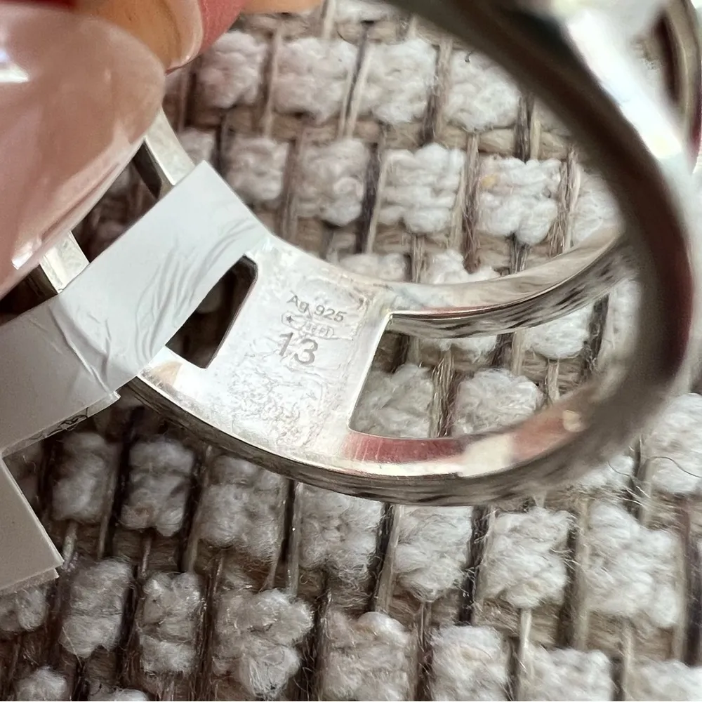 Gucci Interlocking Wide Open Band Ring - Image 6