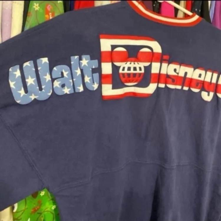 Disney parks usa American patriotic spirit jersey Xs - Image 3