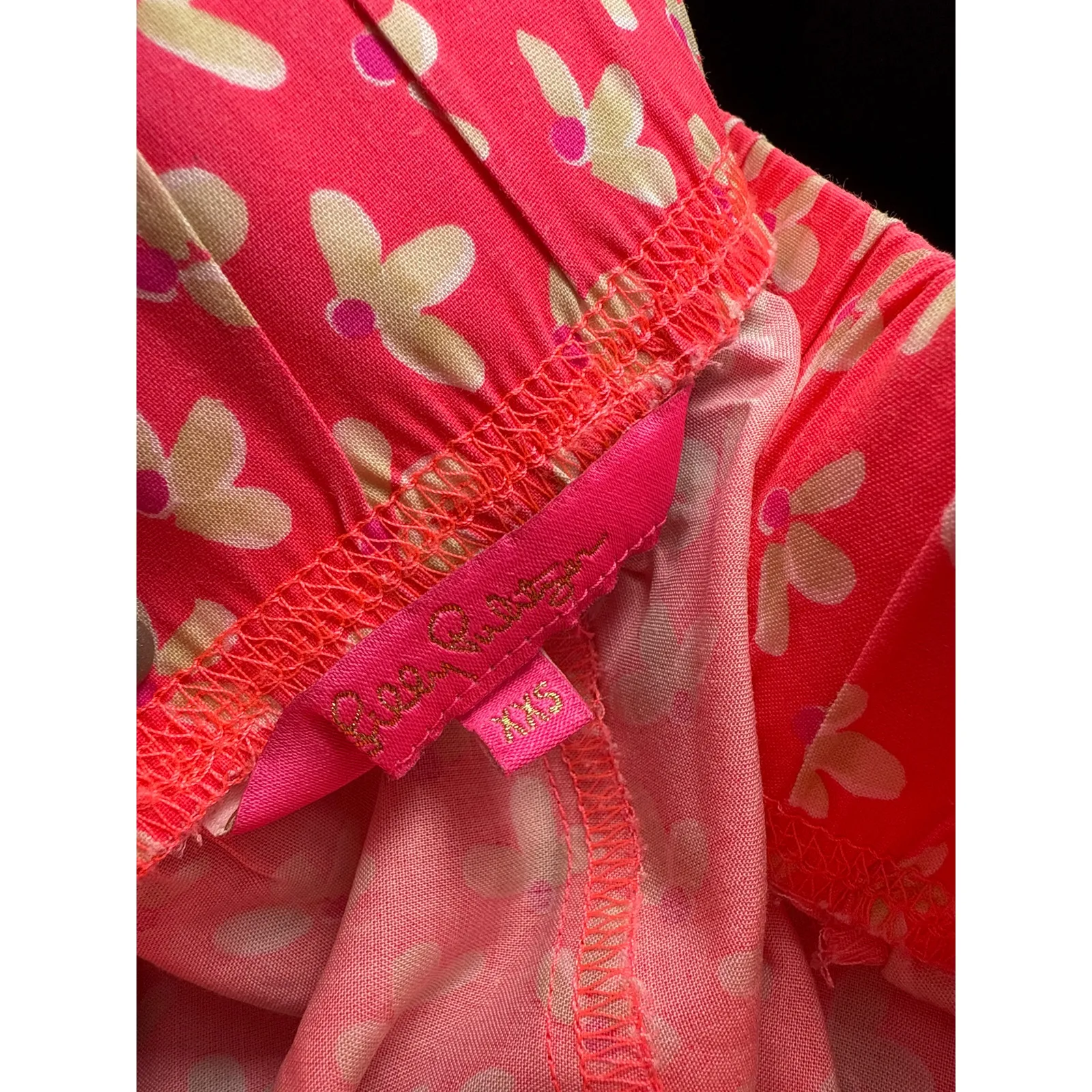 Lilly Pulitzer Bal Harbour Palazzo Wide Leg Pink Paisley Pants Size XXS - Image 6