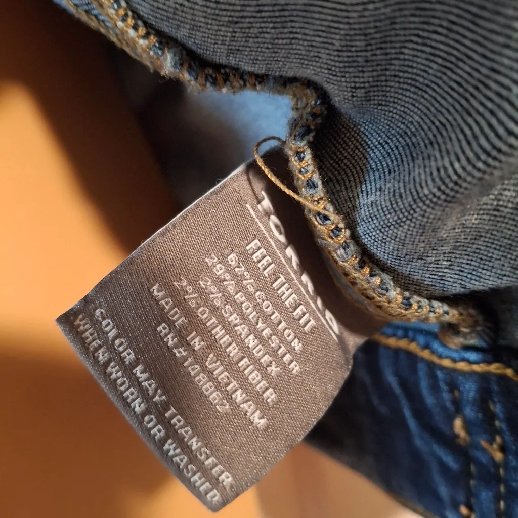Torrid Sz 2 Dark Blue Jean Jacket - Image 10