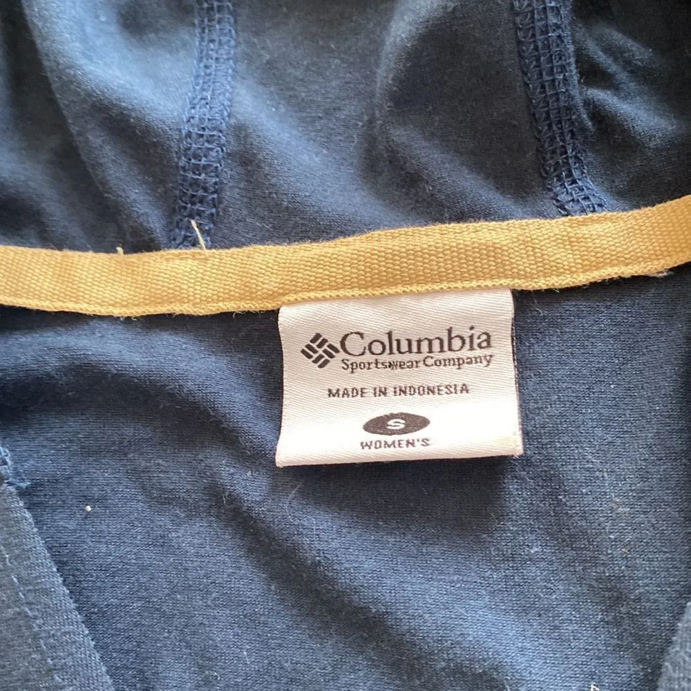 Columbia Notre Dame Lightweight Hoodie SIZE S - Image 5