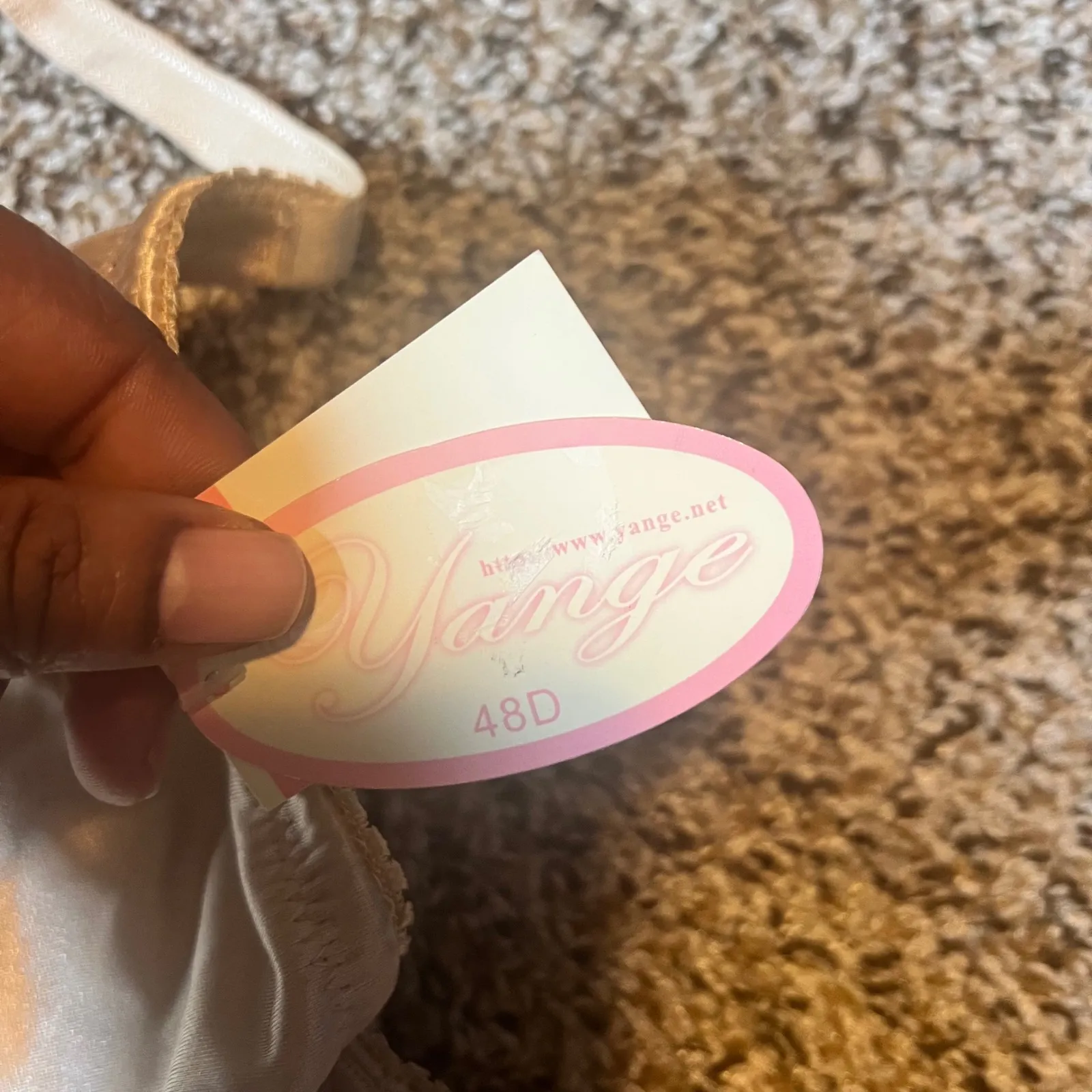 Yange Full‎ Coverage Vintage Bra Adjustable Straps Underwire Support 48D Tan Size undefined - Image 2