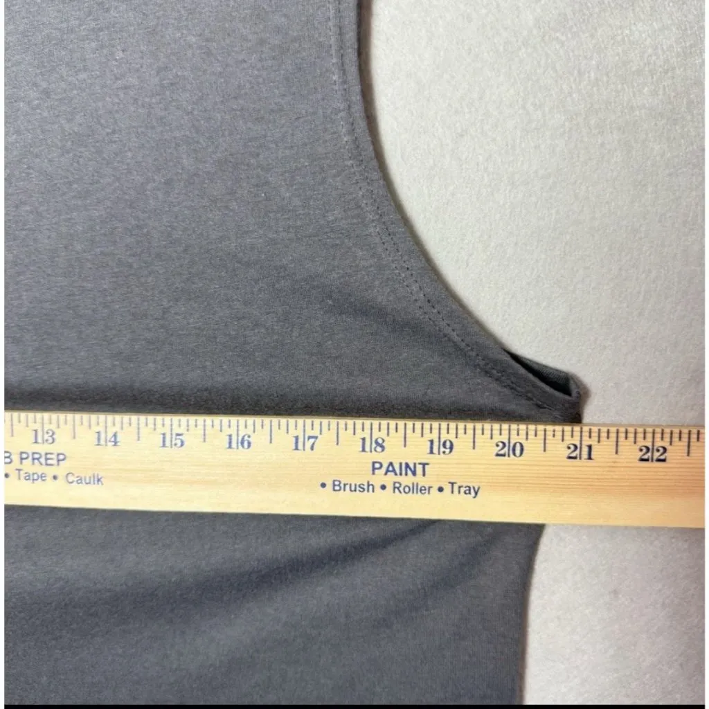 IndyCar Women’s Sleeveless Gray Graphic Print Muscle Tank Top Lightweight size M Size M - Image 10