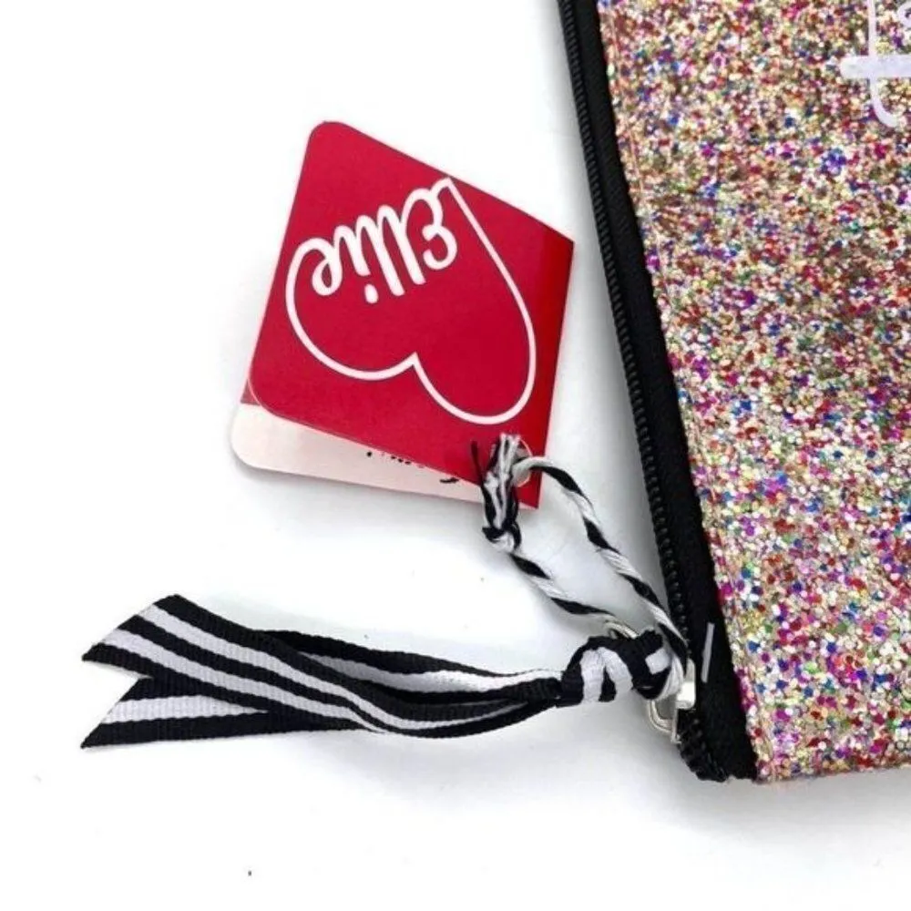 Onyx Onxy Glitter Cosmetic Bag New - Image 3