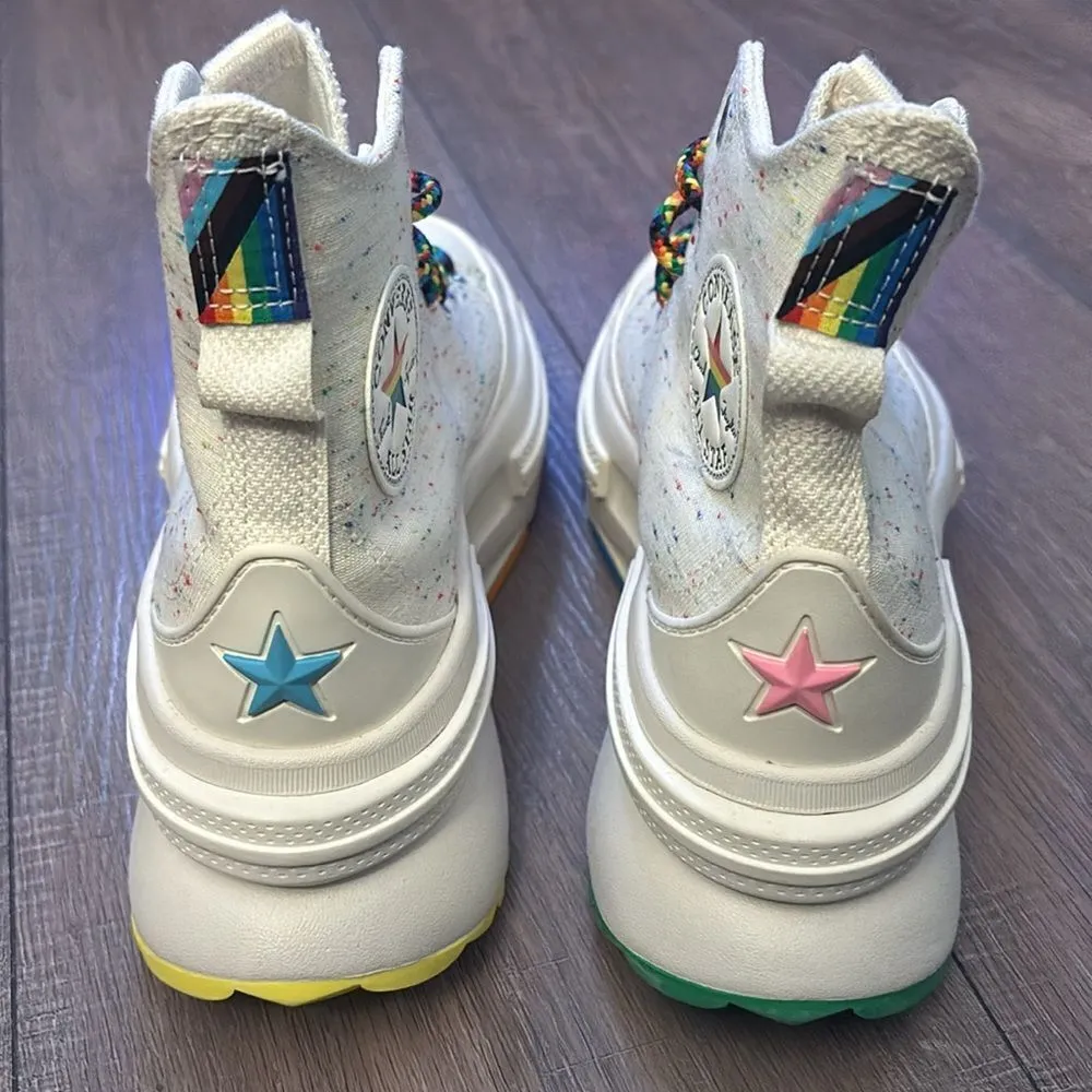Converse Run Star Legacy CX Pride Sneakers Size 6 - Image 5