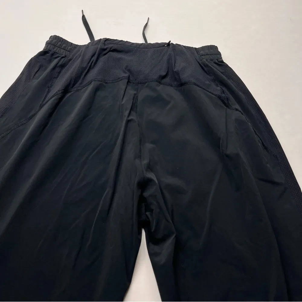 Outdoor Voices Womens Size Small Black Thin Jogger Pant Perforated Sides Tapered - Image 10