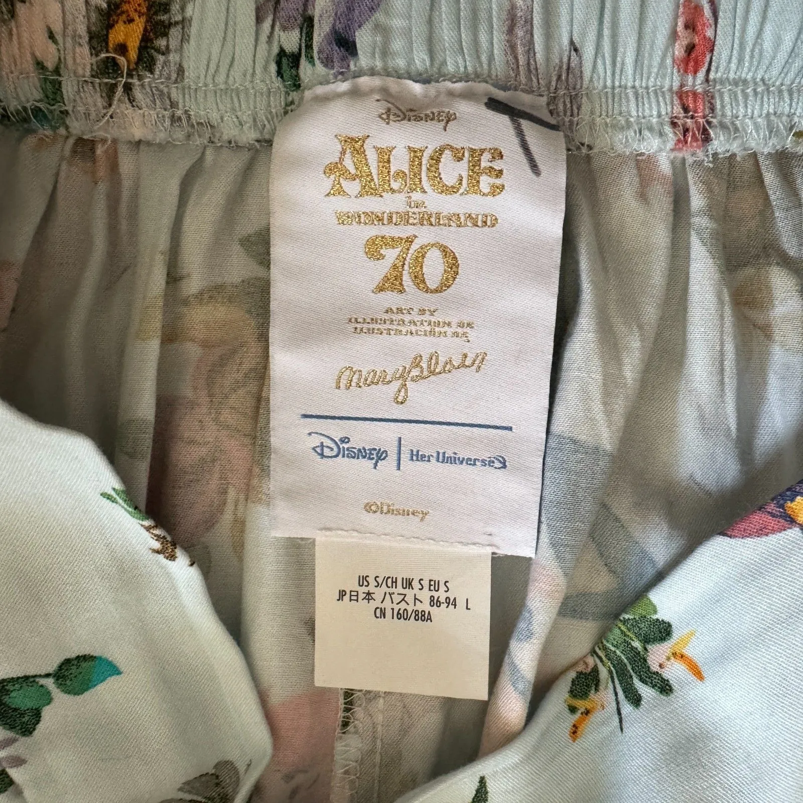 Disney x Her Universe | Alice in Wonderland High Low Skirt by Mary Blair - Image 8