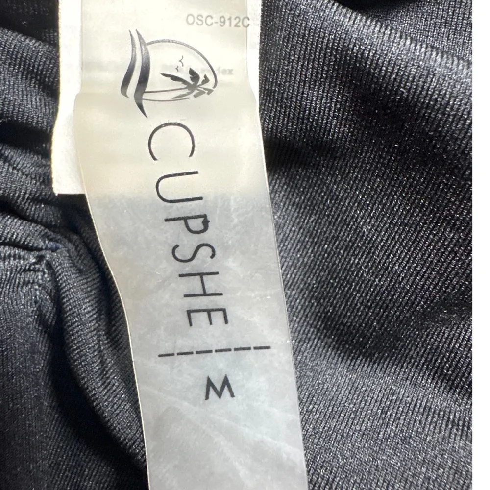 Cupshe Floral Ruffle Bikini Swimsuit Two Piece Bathing Suit Medium - Image 2