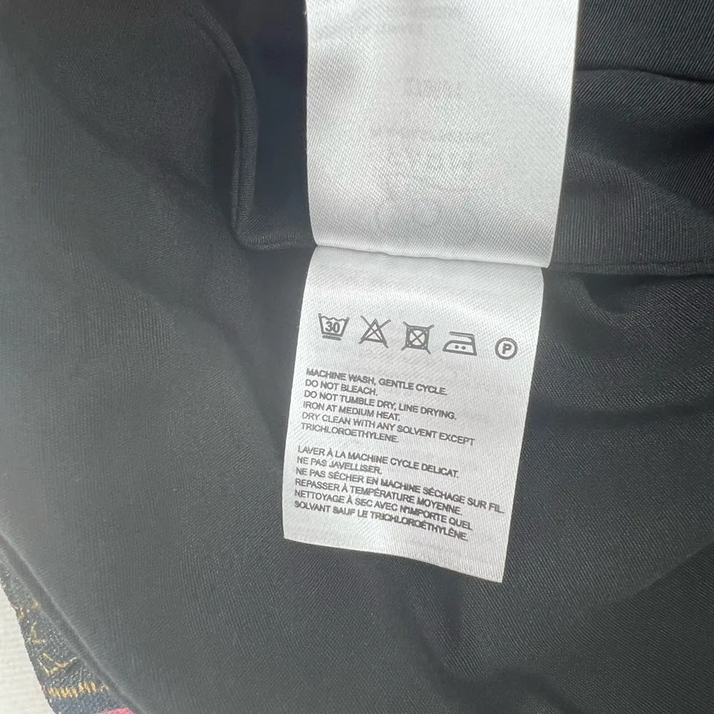 Farm Rio Printed Quilted Mini Skirt XS - Image 9