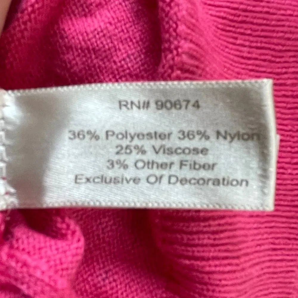 Boston Proper Rhinestone Sweater Pink - Image 3