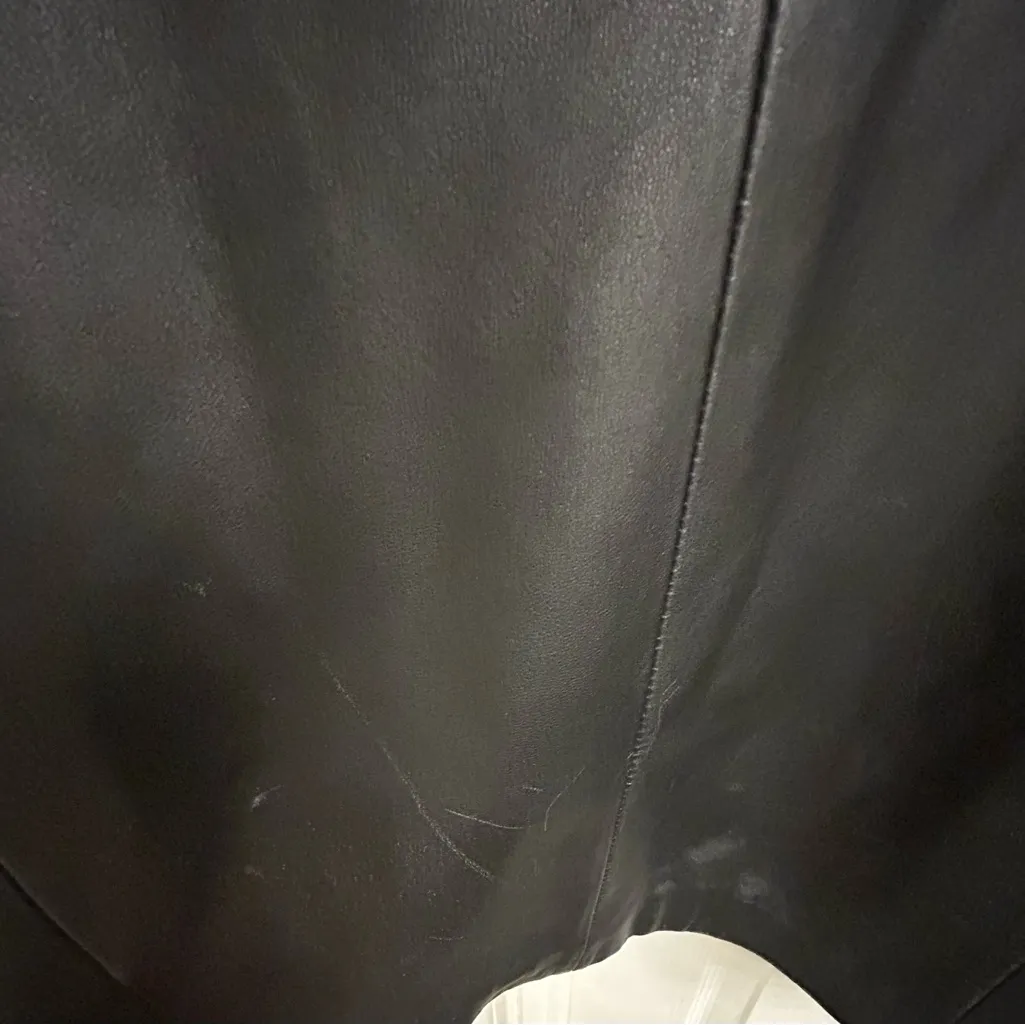 Anne Klein Black Leather Jacket for Women - Image 10