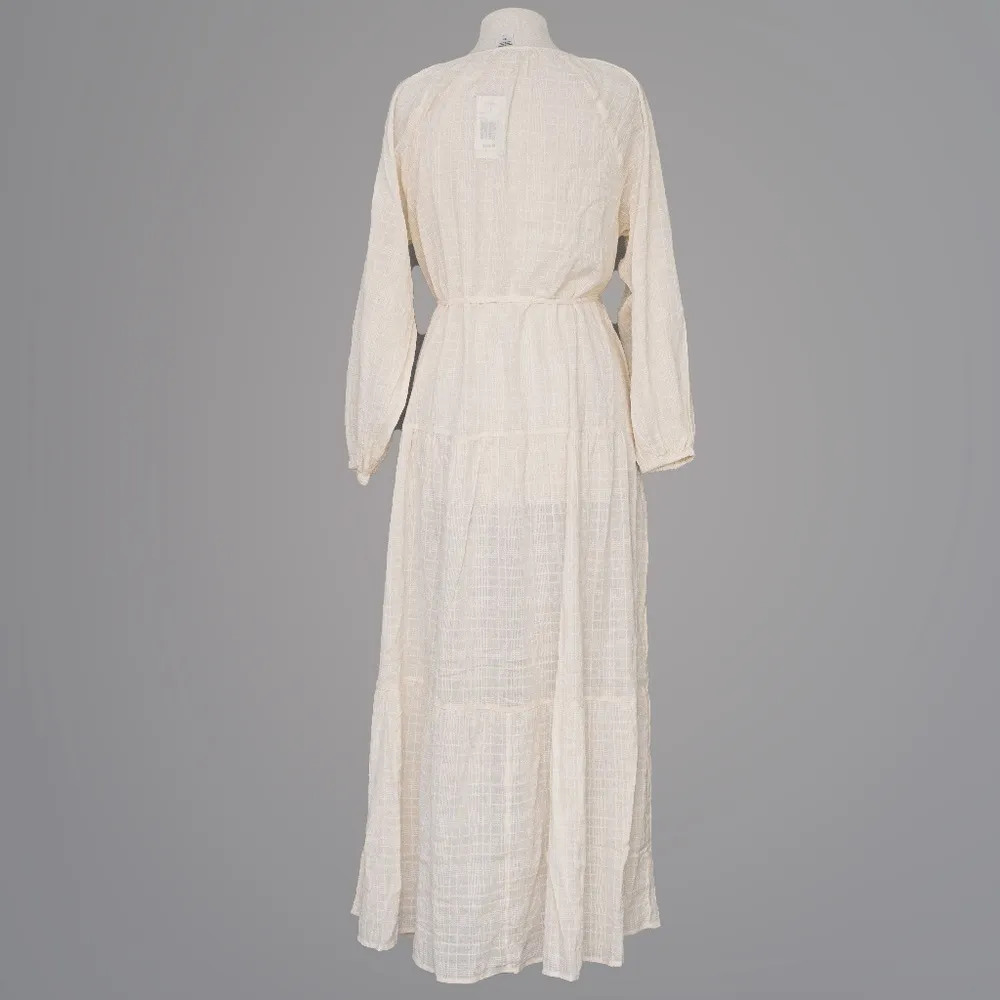 L*Space. Nepali Button Down Cotton Maxi Dress. - Image 3