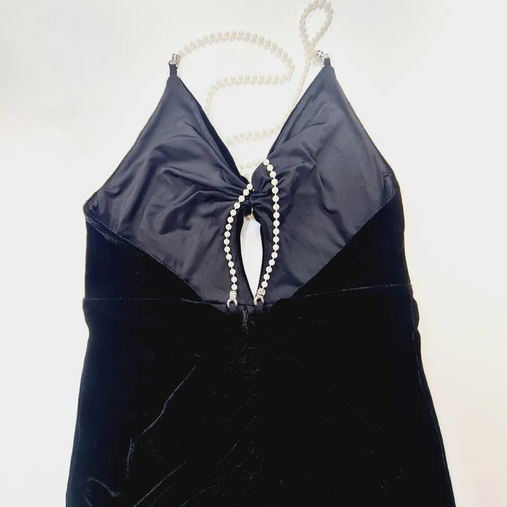 MAJORELLE Amore Gown in Black Small - Image 10