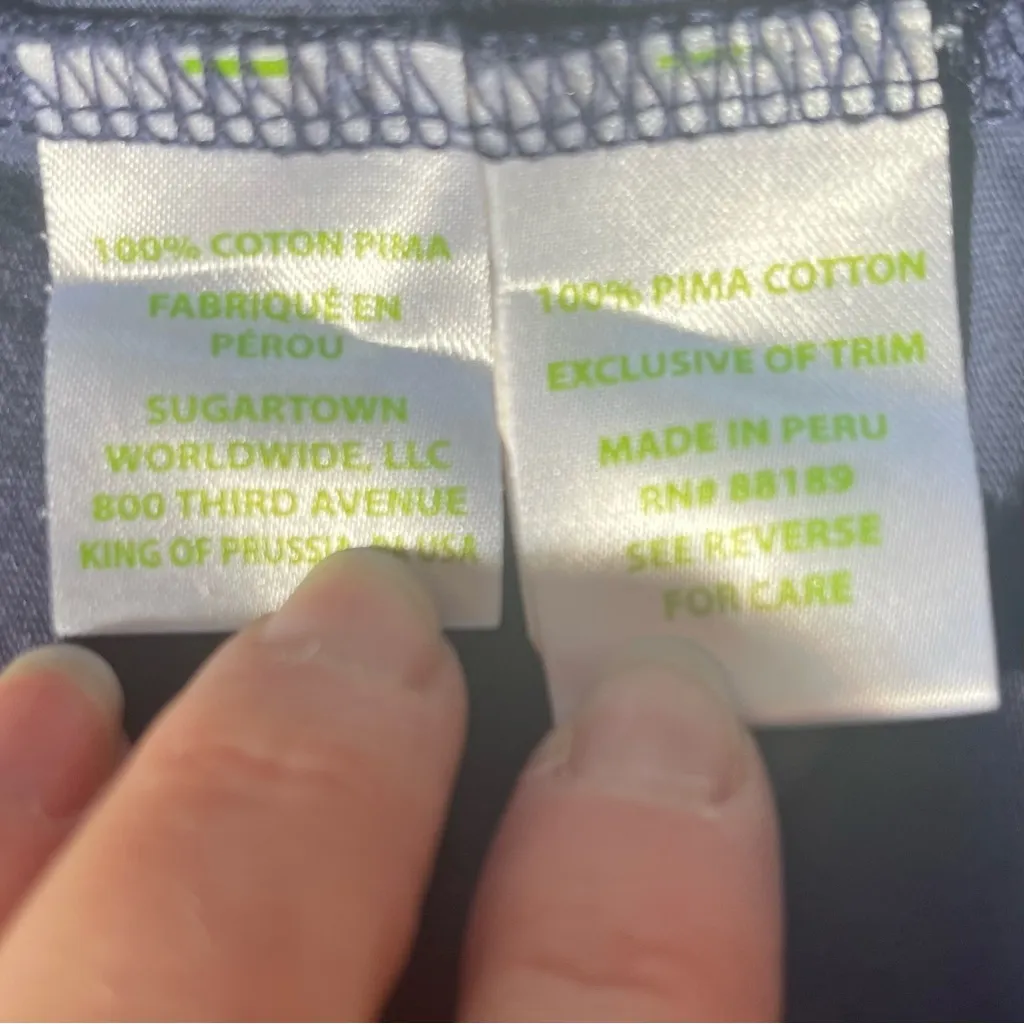 Lilly Pulitzer Women’s Brewster Pima Cotton Short Sleeve T-Shirt Dress Size S - Image 5