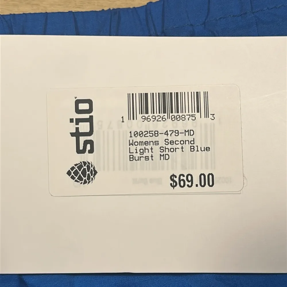NWT Stio Second Light Shorts Sz M Blue Size M - Image 6