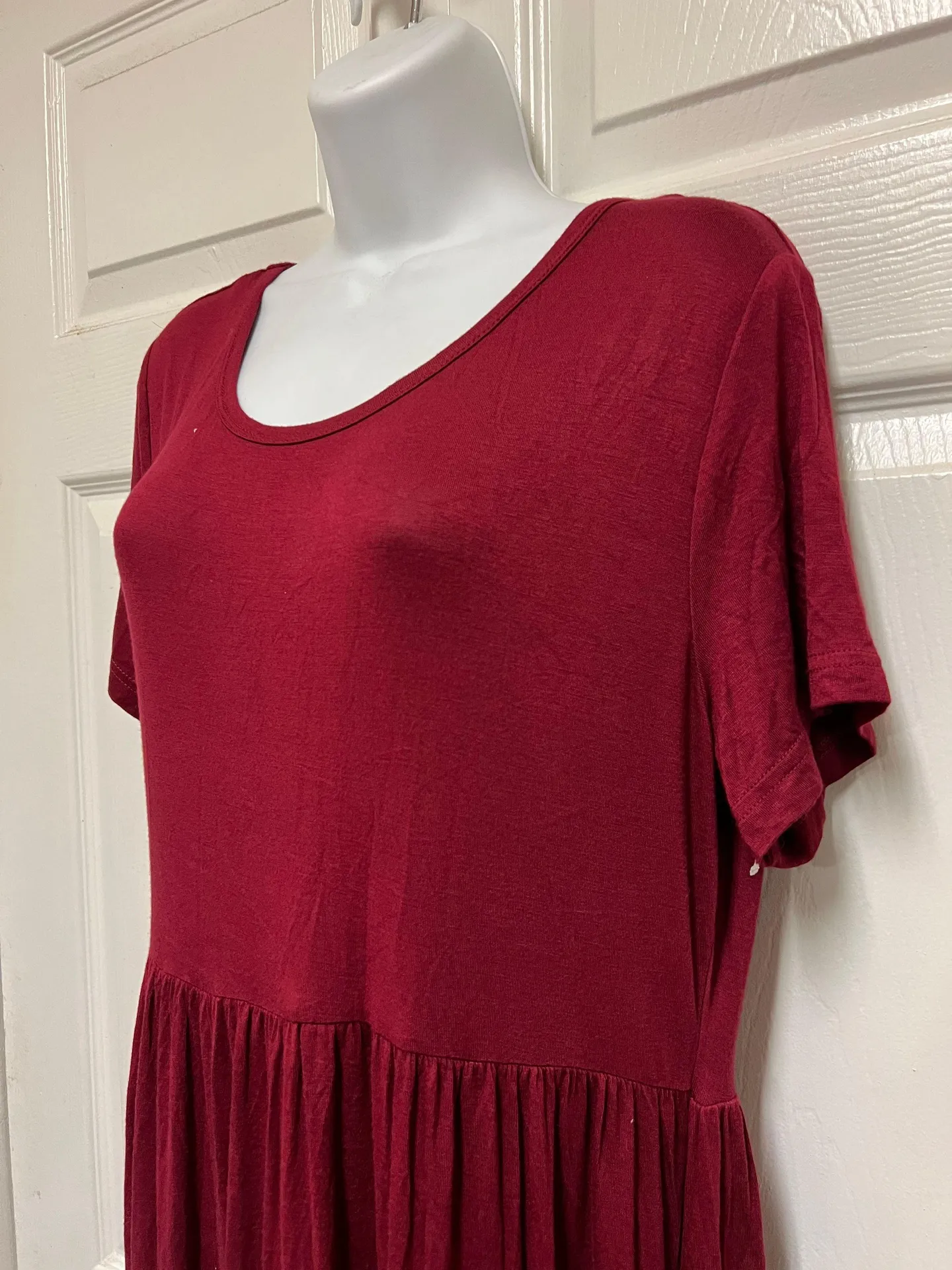 VIISHOW Wine Summer Casual Maxi Dress - Image 6