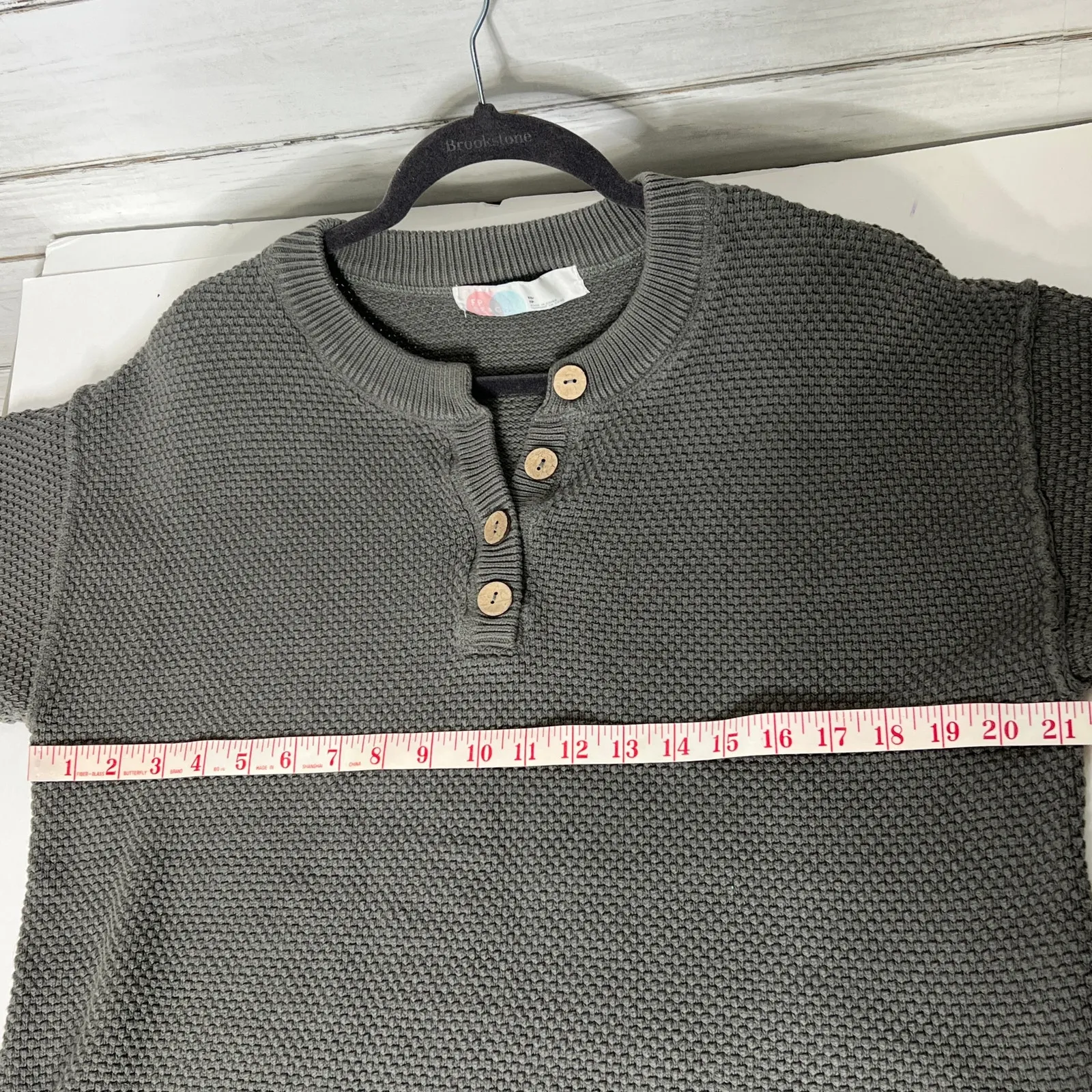 Free People Beach Hailee Waffle Knit Wide Leg Crop Pullover Matching Set - Image 4