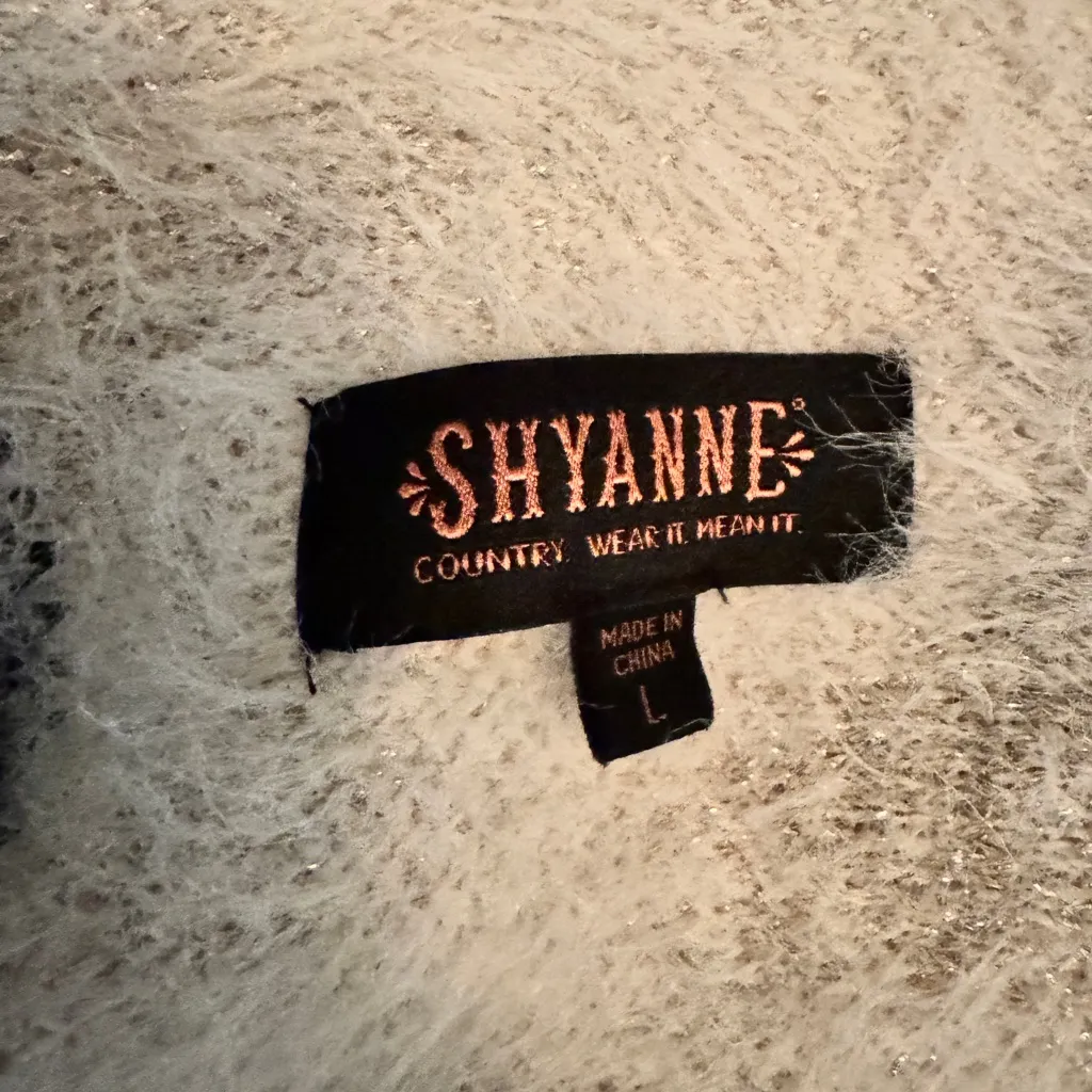 SHYANNE Country Open Front Cardigan Sweater Western Boho southern style SL - Image 12