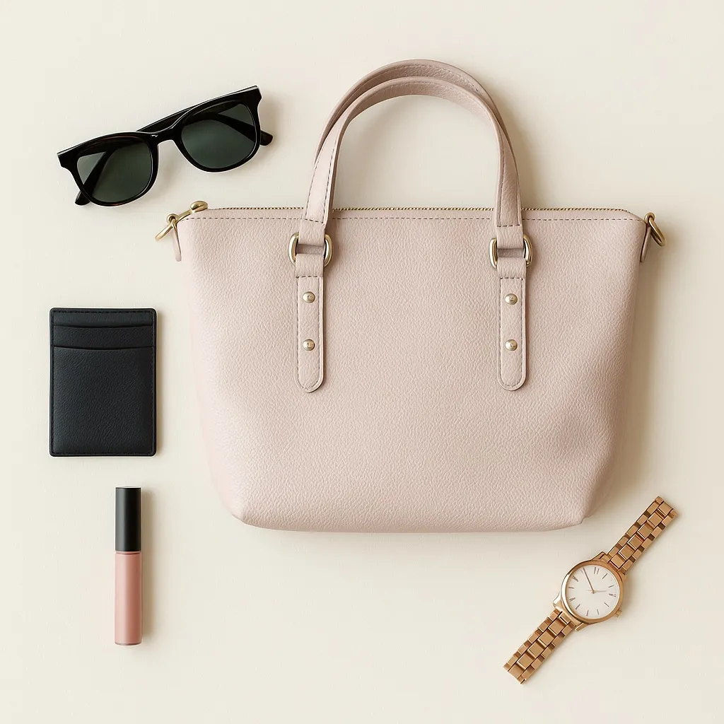 Kate Spade Larchmont Ave Small Penny Evangeline Satchel Bag Blush Pink No Strap - Image 2