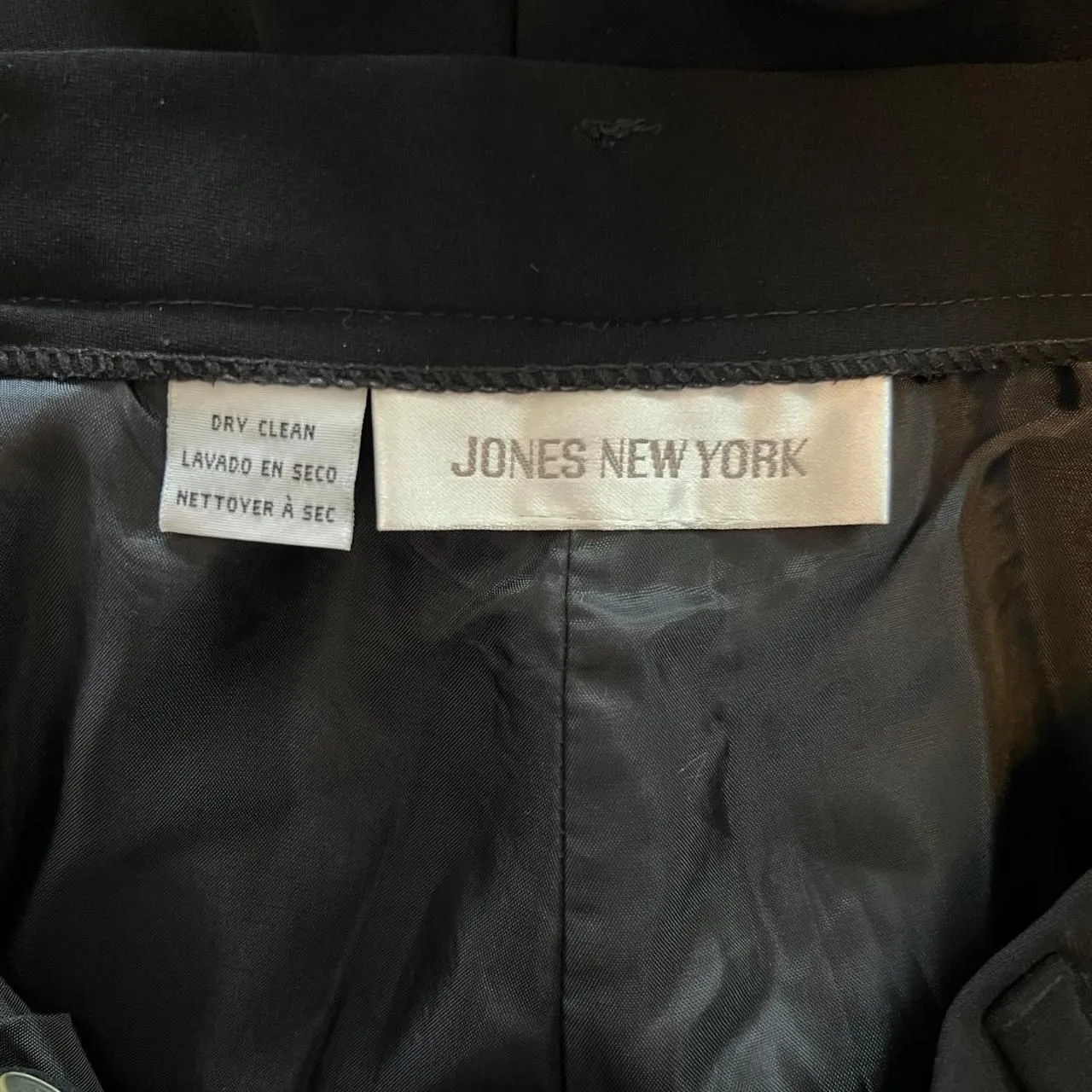 Vintage JONES NEW YORK HIGH-WAISTED PLEATED TROUSERS work office women's - Image 7