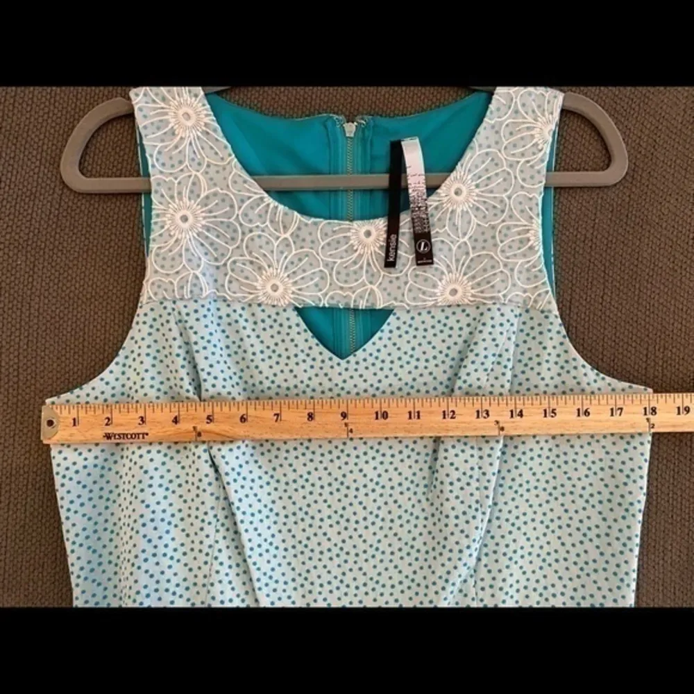 KENSIE L Polka Dot Pleated Party Dress - Image 11