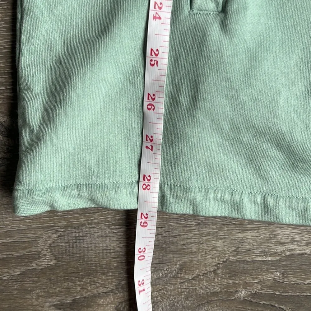 Avec Les Filles Mint Green French Terry Shirt Jacket Shacket - Image 9
