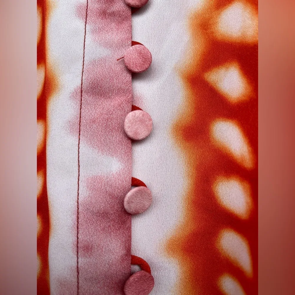 ALTUZARRA Penelope Dyed Gradient Asymmetric Midi - Image 5