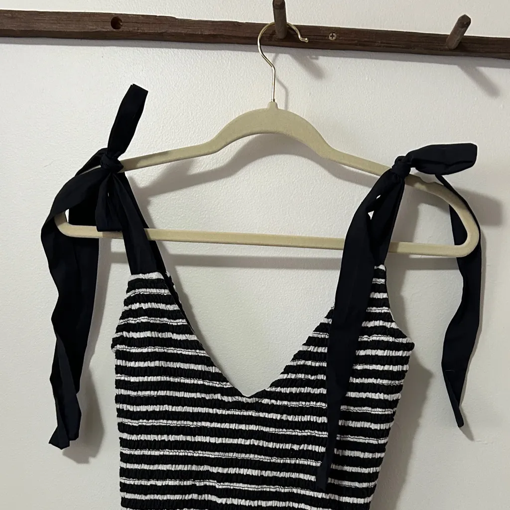 FP Movement by Free People Black and White Chevron Maxi Dress Size XS - Image 3