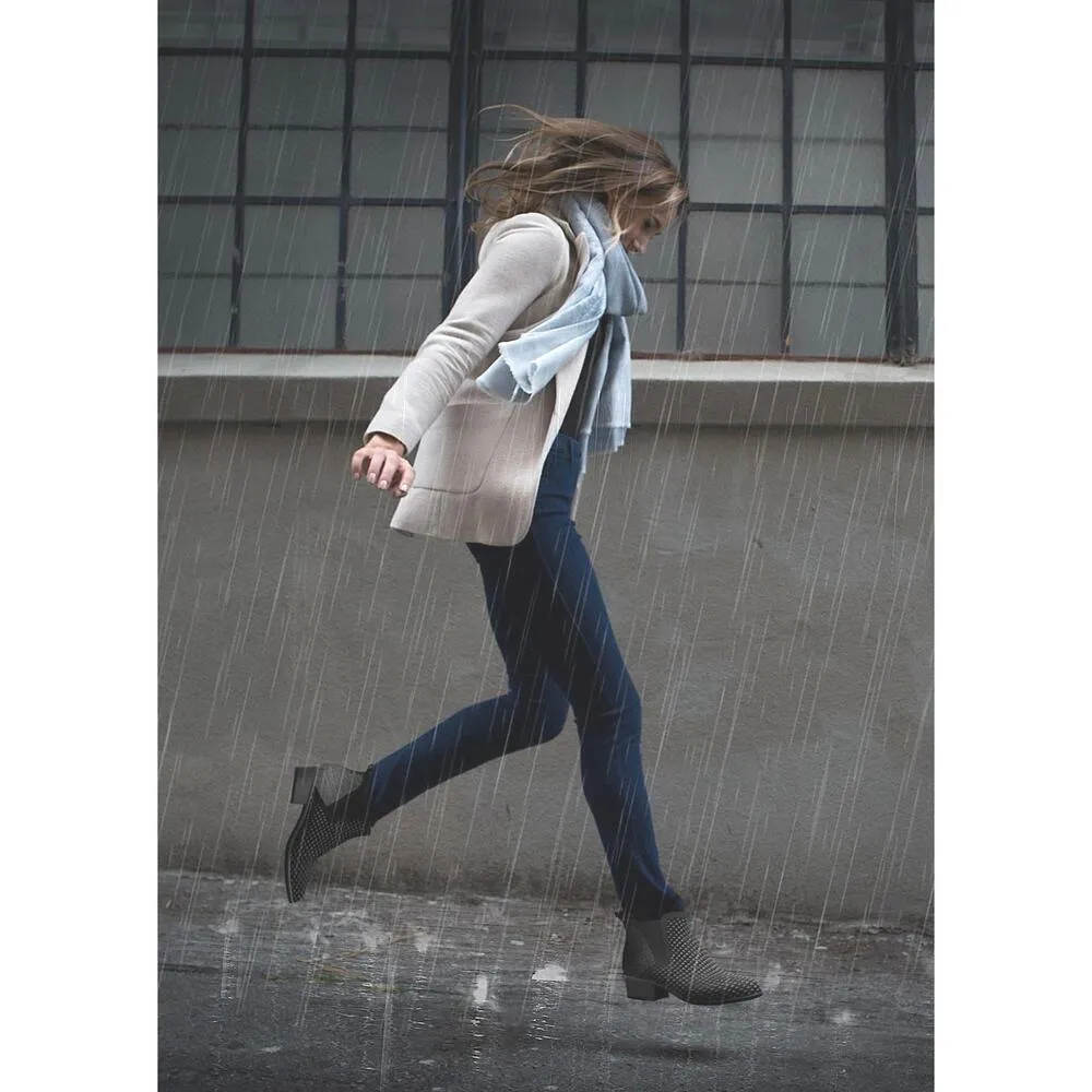 Betabrand Tennis Western Waterproof Chelsea Short Ankle Rain Boots womens 8 - Image 14