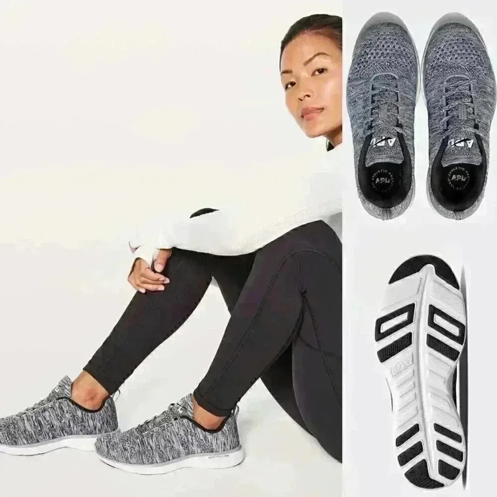 APL Women's TechLoom Pro in Heather Grey Size 7 NWOT $160 - Image 8