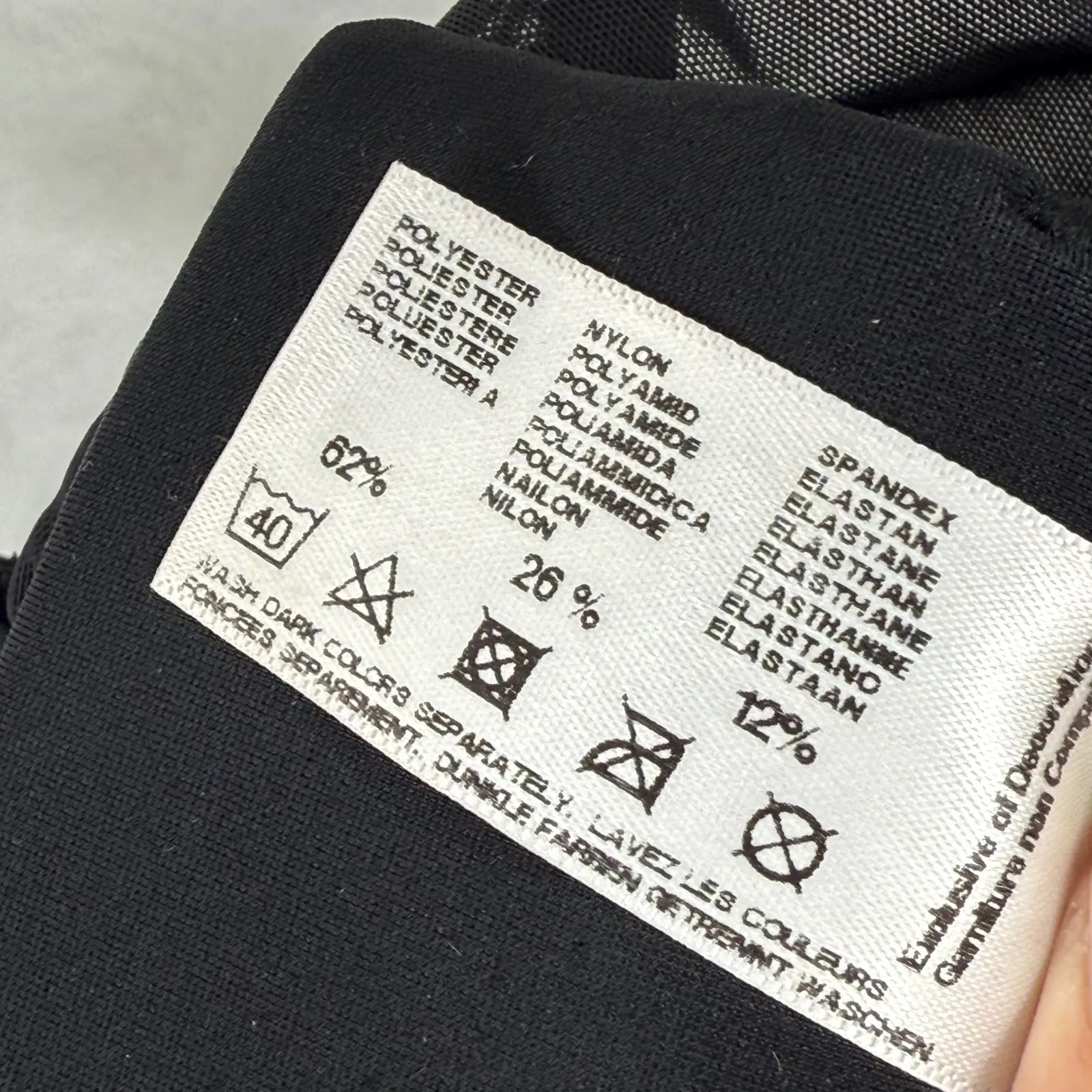 Glamorise Black Full Support Full Coverage Bra Underwire 38F Size undefined - Image 8