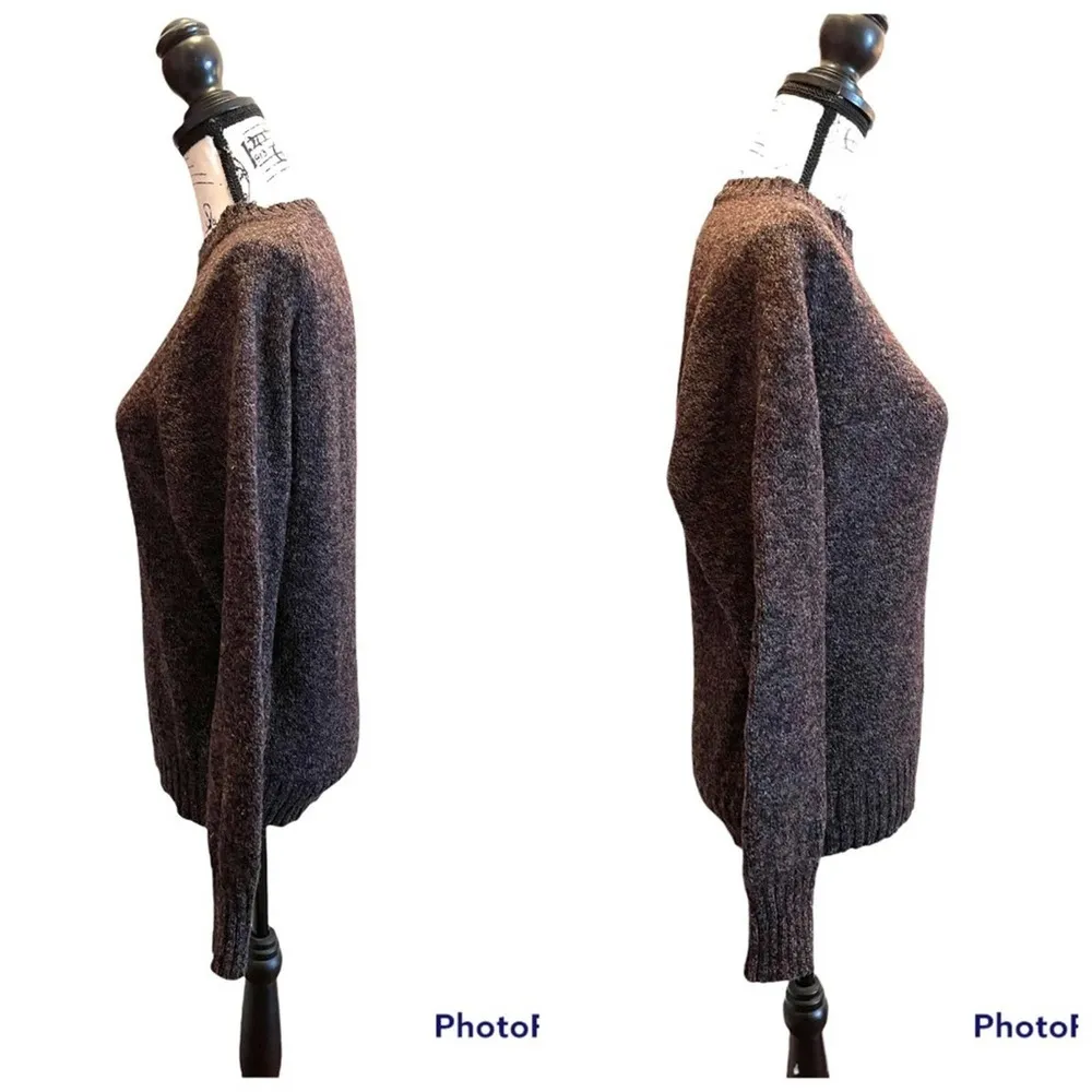 Knights Bridge Sweater Purple Medium Scotland Wool Granny - Image 3