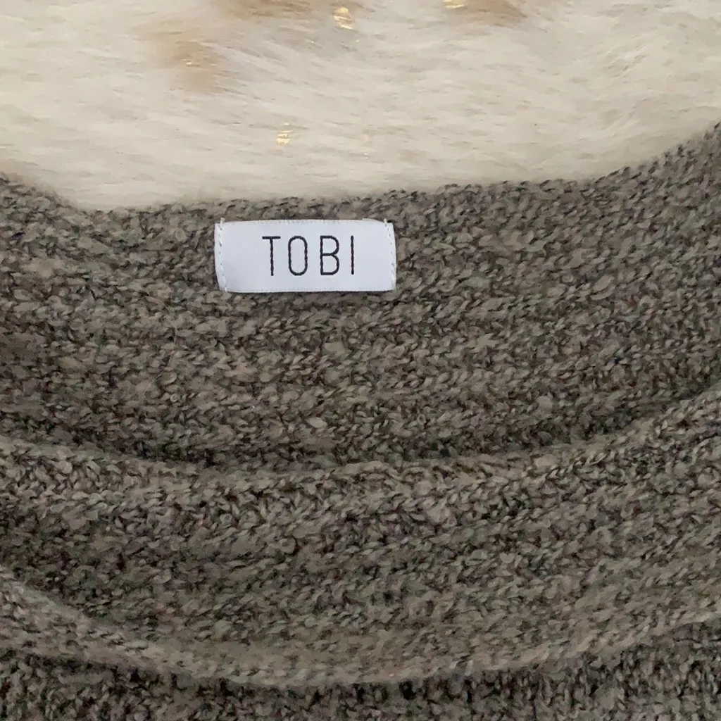 TOBI Brown Sweater Small EUC - Image 3