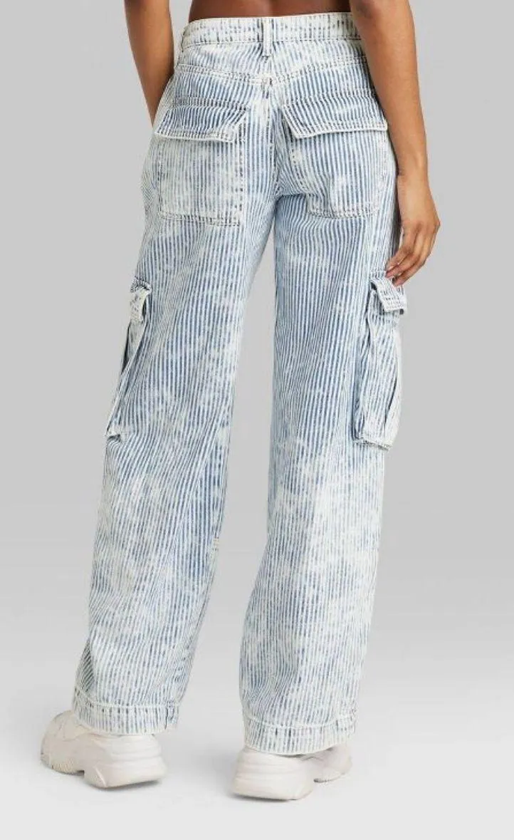 Jean Cargo Pants - Image 2