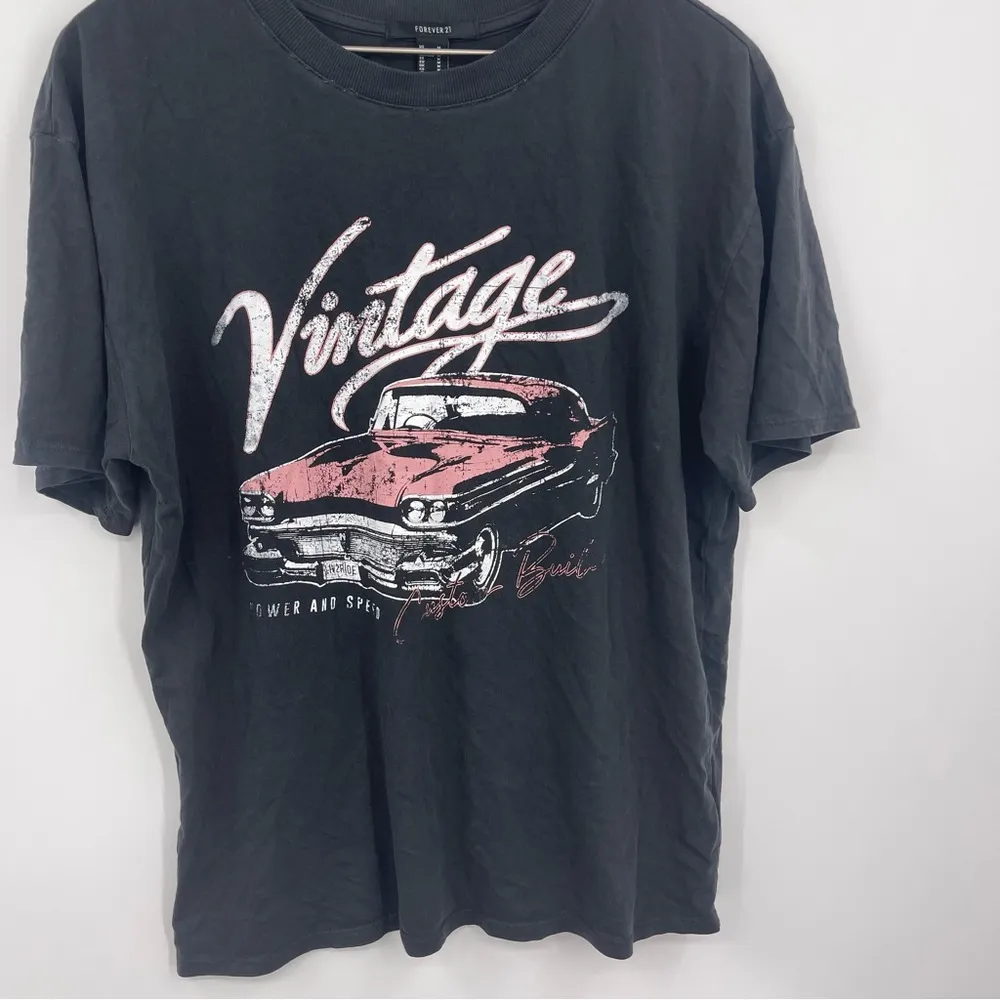 Vintage Car Shirt Forever 21 SZ M - Image 2